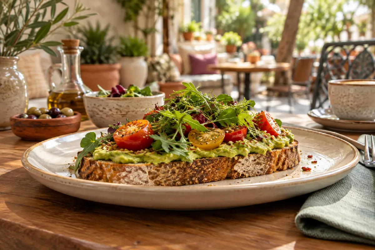 Avokadolu Tost