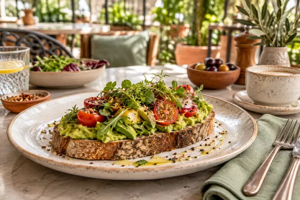 Avokadolu Tost