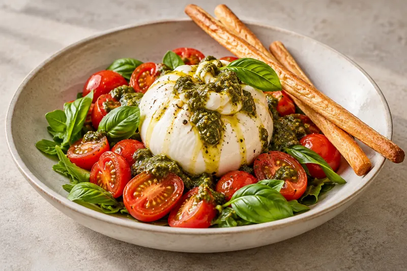 Taze Burrata Salata