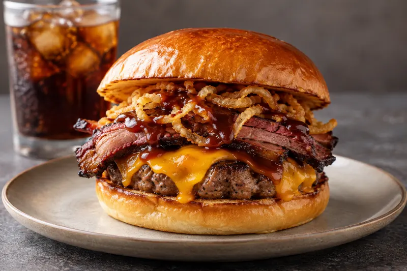 Smokey Bacon / Füme Kaburga Burger