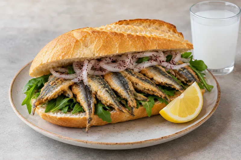Ekmek Arası Çıtır Hamsi