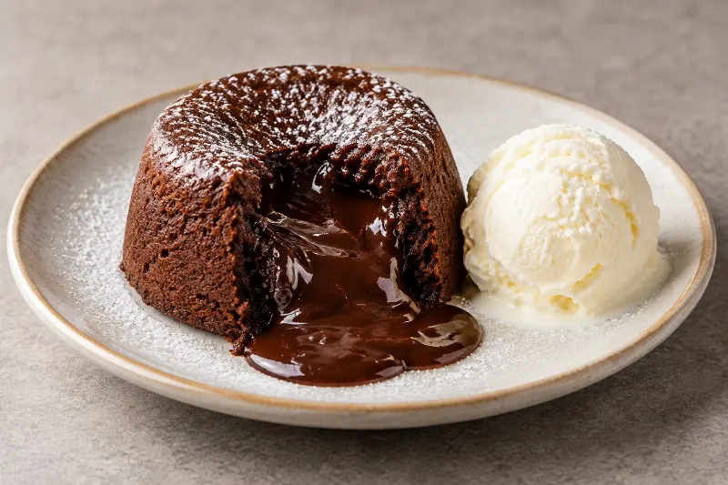 Akışkan Çikolatalı Sufle